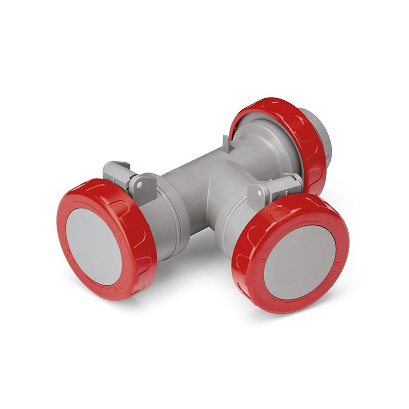 [Imagem ADAPTADOR 2X3P+N 380V 16A IP67 600.2505-064 SCAME]