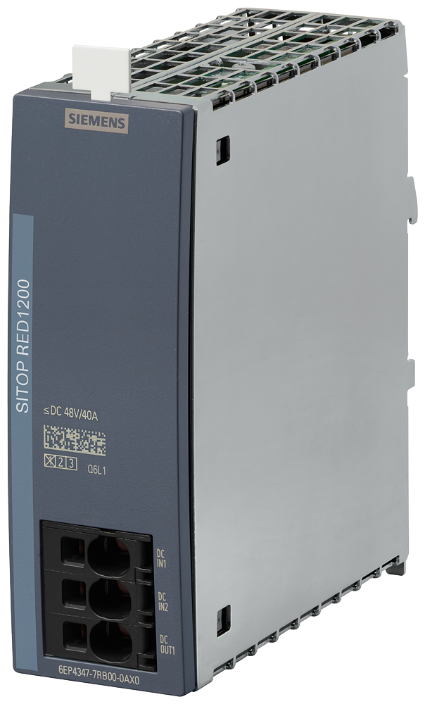 [Imagem MÓDULO REDUNDANTE SITOP RED1200, 12 V CC, 24 V CC, 48 V CC 6EP43477RC000AX0 SIEMENS]