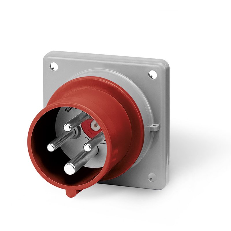 [Imagem do produto PLUGUE EMBUTIDO 16A 3P+T 6H IP44/IP54 243.1696RV SCAME]