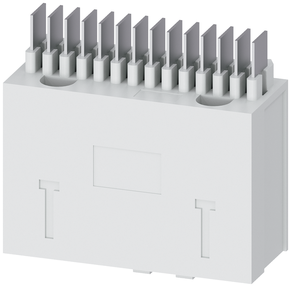 [Imagem PROLONGAMENTO PARA CONEXÃO DE CONDUTORES AUXILIARES (AUX) PARA CAPACIDADE DE  3WA91110AB02 SIEMENS]