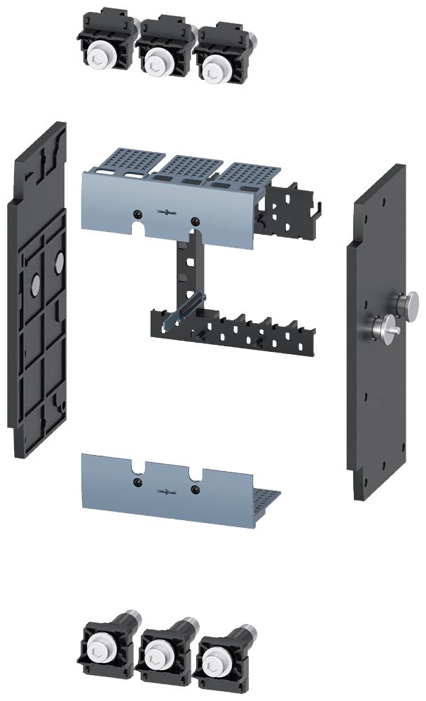 UNIDADE DE ENCAIXE CONJUNTO DE MONTAGEM DE CONVERSÃO PARA DISJUNTOR DE 3 POLO 3VA91430KD10 SIEMENS