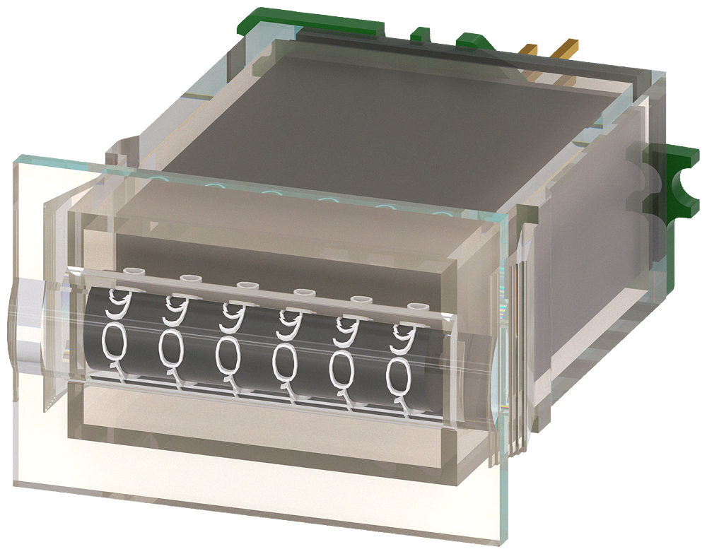 [Imagem CONTADOR DE CICLOS DE OPERAÇÃO ACESSÓRIOS PARA: SEO520 3VA99870HX10 SIEMENS]