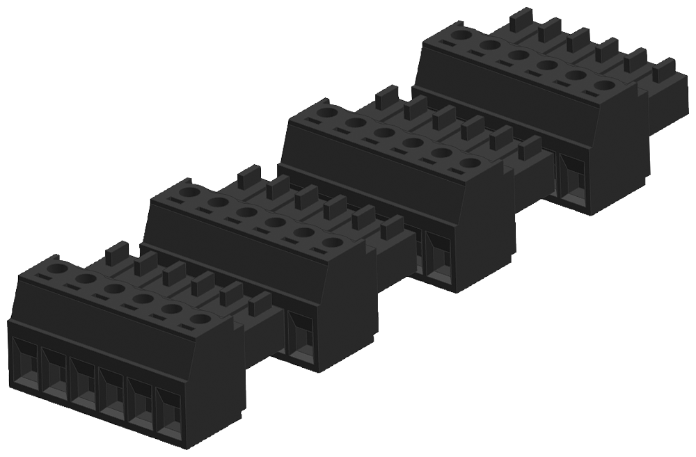 BLOCO CONECTOR, 6 TERMINAIS 6ES72921BF300XA0 SIEMENS
