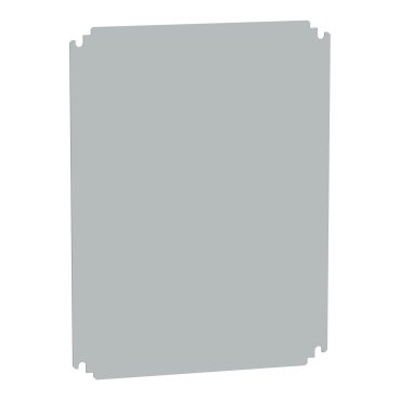 [Imagem INSULATING MOUNTING PLATE FOR ENCLOSURE H500XW400MM MADE OF POLYESTER NSYMPP54 SCHNEIDER]