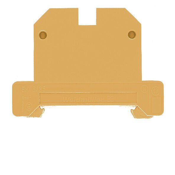 [Imagem do produto CONECTOR PASSAGEM TERRA EK 6/35 661260000 WEIDMULLER]