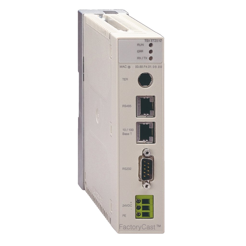 [Imagem do produto MÓDULO ETHERNET FACTORYCAST PARA TSX MIC TSXETZ510 SCHNEIDER]