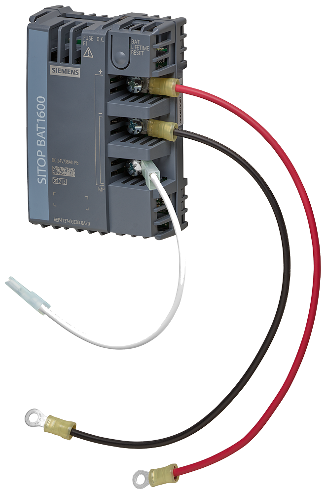 [Imagem PEÇA DE REPOSIÇÃO MONITOR BATERIA SITOP BAT1600 PARA 38AH PB BAT1600 6EP41300GJ000AY0 SIEMENS]