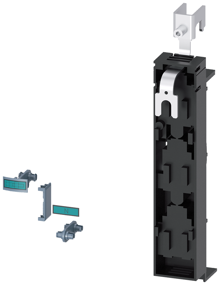 [Imagem do produto CONJUNTO DE MONTAGEM, PARA CRIAÇÃO DE 4 POLOS 3NP1 PARA MONTAGEM EM BARRAMENT 3NP19341ED20 SIEMENS]