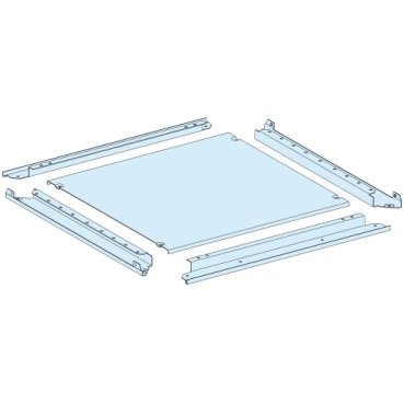 [Imagem PLAIN GLAND PLATE PRISMASET P IP55 FOR ENCLOSURE W 300MM D 400MM LVS08483 SCHNEIDER]