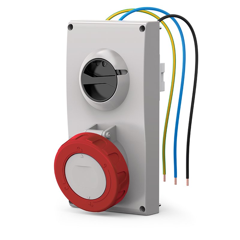 [Imagem do produto TOMADA DE EMBUTIR 63A 2P+T 9H 407.6378 SCAME]