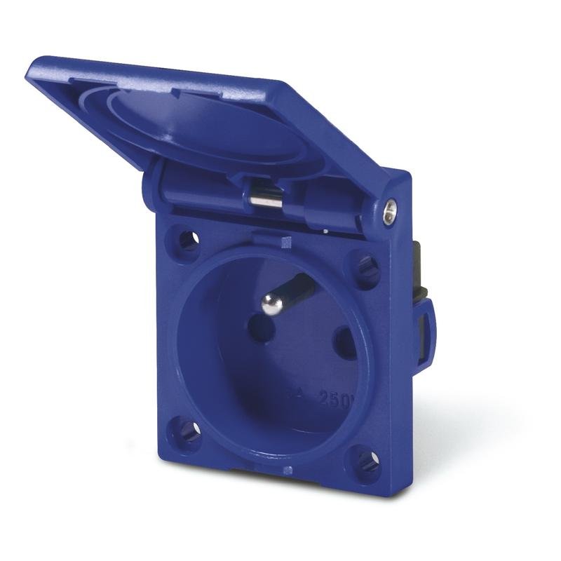 [Imagem TOMADA DE EMBUTIR IP54 F/RID. 570.2091 SCAME]