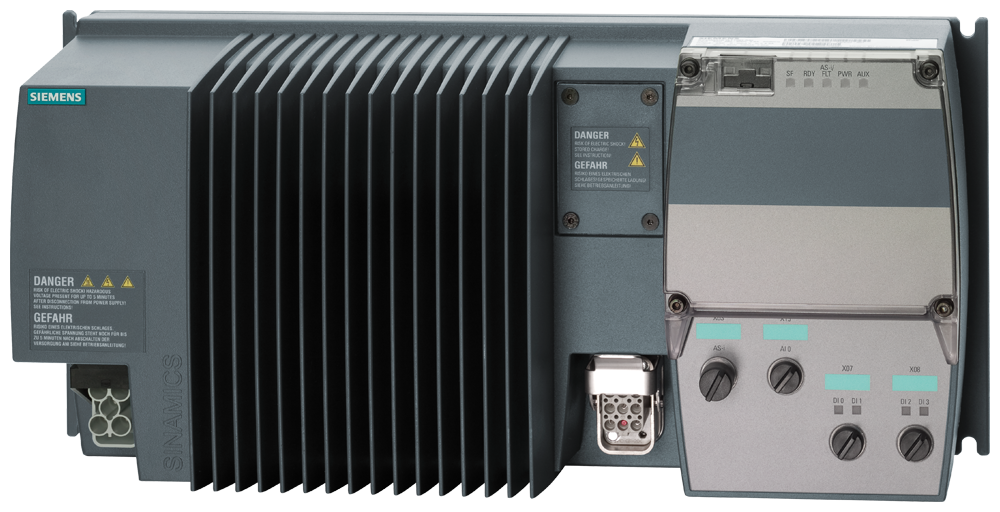 [Imagem do produto INVERSOR DE FREQUÊNCIA TRIFÁSICO 3KW 7,7A 380/500V 47/63HZ 6SL35110PE230AM0 SIEMENS]