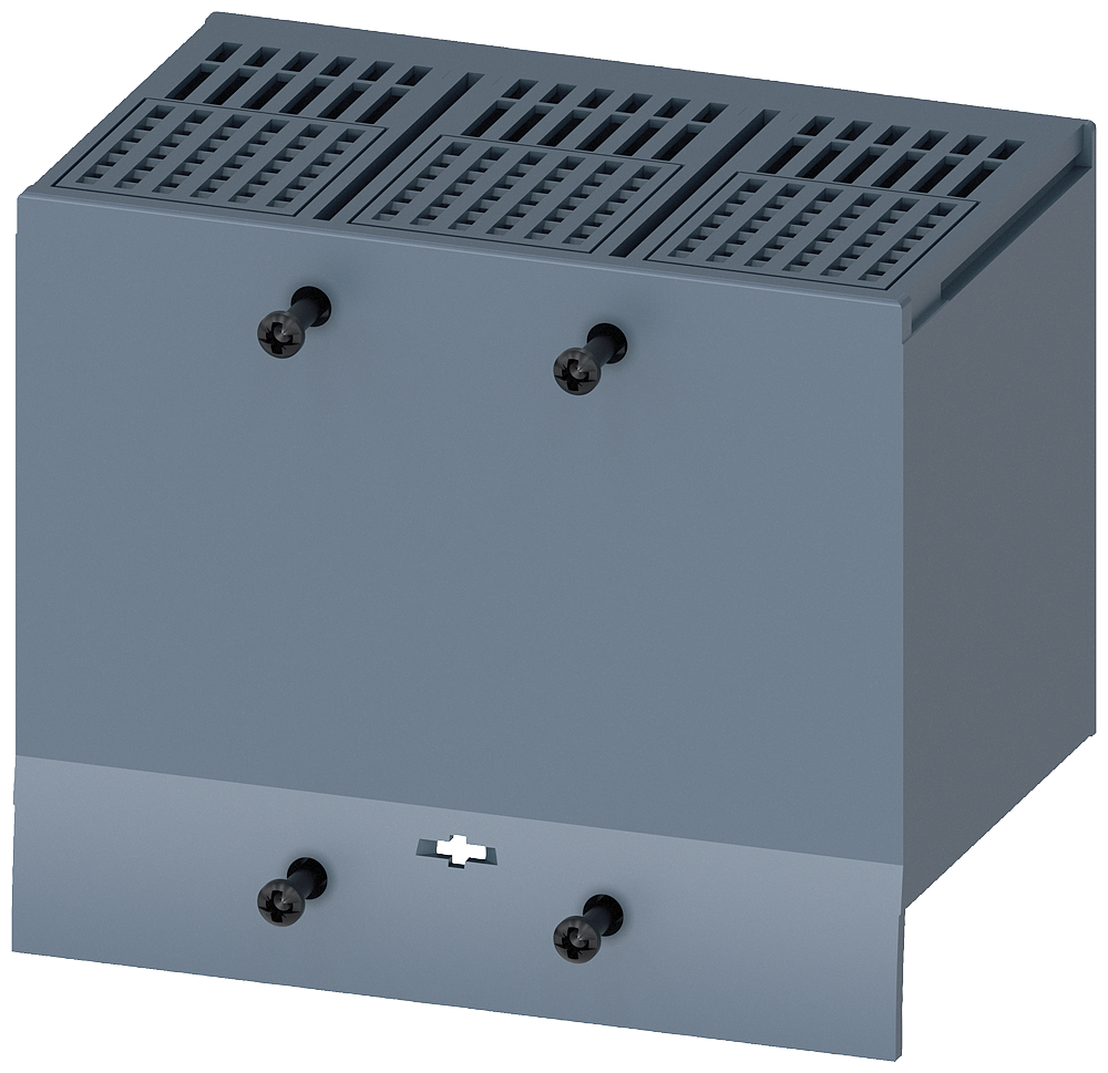 [Imagem COBERTURA DE TERMINAIS PROLONGADA DE 3 POLOS 1 PEÇA ACESSÓRIOS PARA: 3VA1 250 3VA92110WF30 SIEMENS]