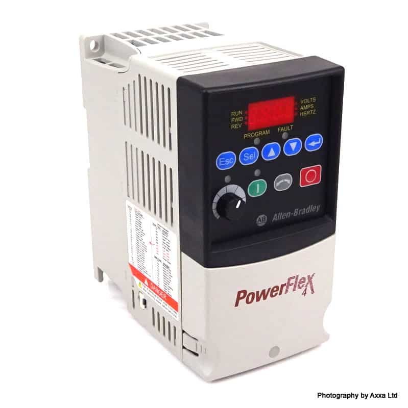 [Imagem do produto INVERSOR DE FREQUÊNCIA PF4 0.4 KW/0,5 HP 22AA2P1N113 ROCKWELL ALLEN BRADLEY]