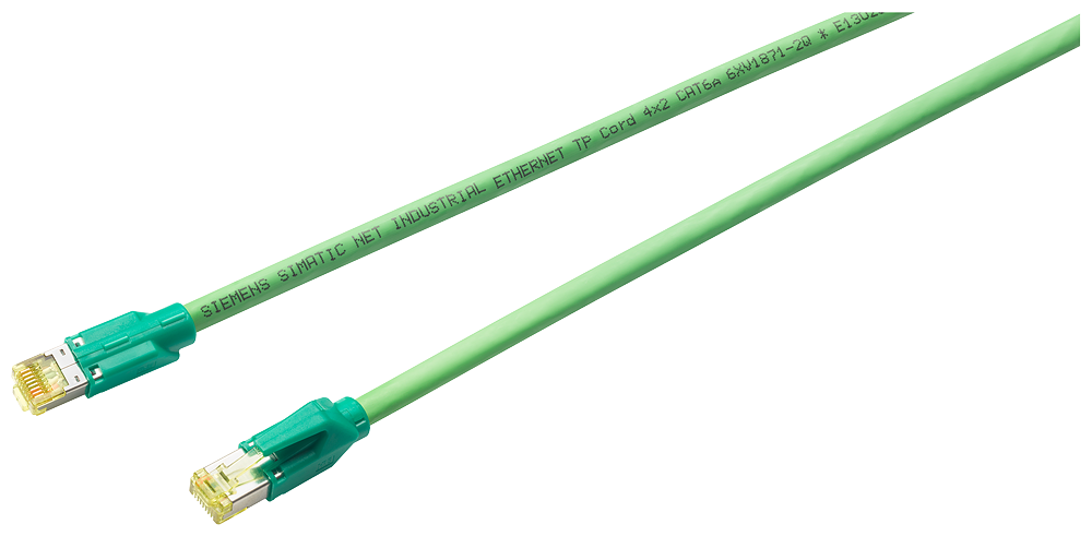 [Imagem CABO RJ45/RJ45 4X2 GIGABIT 3 METROS 6XV18703QH30 SIEMENS]