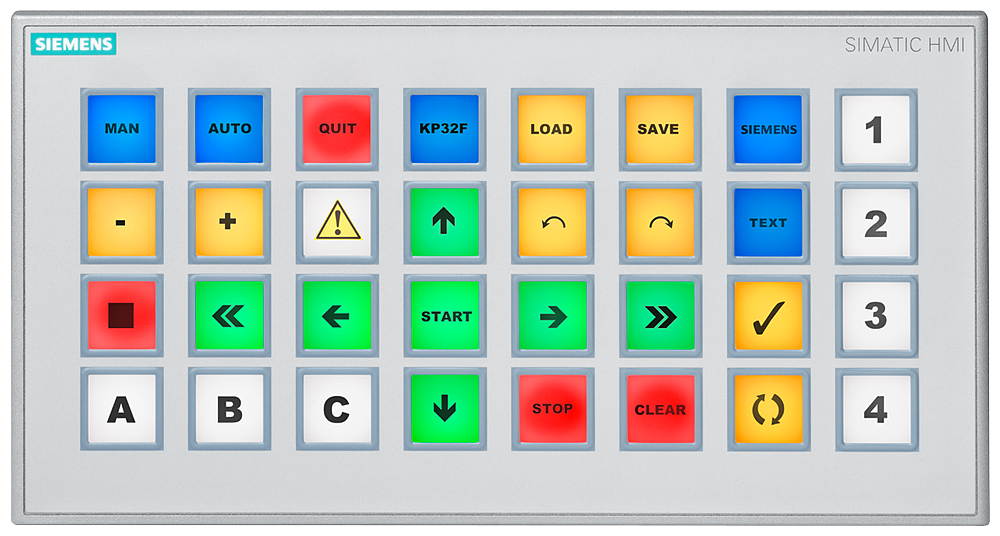 [Imagem IHM DE TECLAS SIMATIC  KP32F PN 6AV36883EH470AX0 SIEMENS]