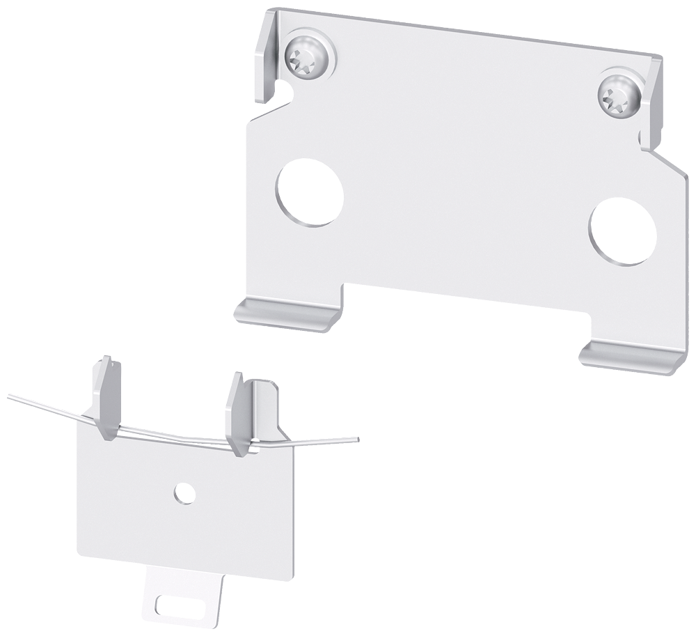 [Imagem do produto CONJUNTO DE MONTAGEM, PARA CONVERSÃO EM FIXAÇÃO EM TRILHOS DIN, PARA TAMANHO  3NP19231EA00 SIEMENS]