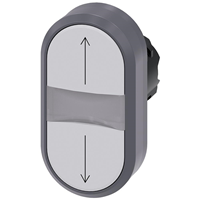 [Imagem do produto BOTÃO FRONTAL DUPLO ANEL SETA VERT BR 3SU10303AB660AN0 SIEMENS]