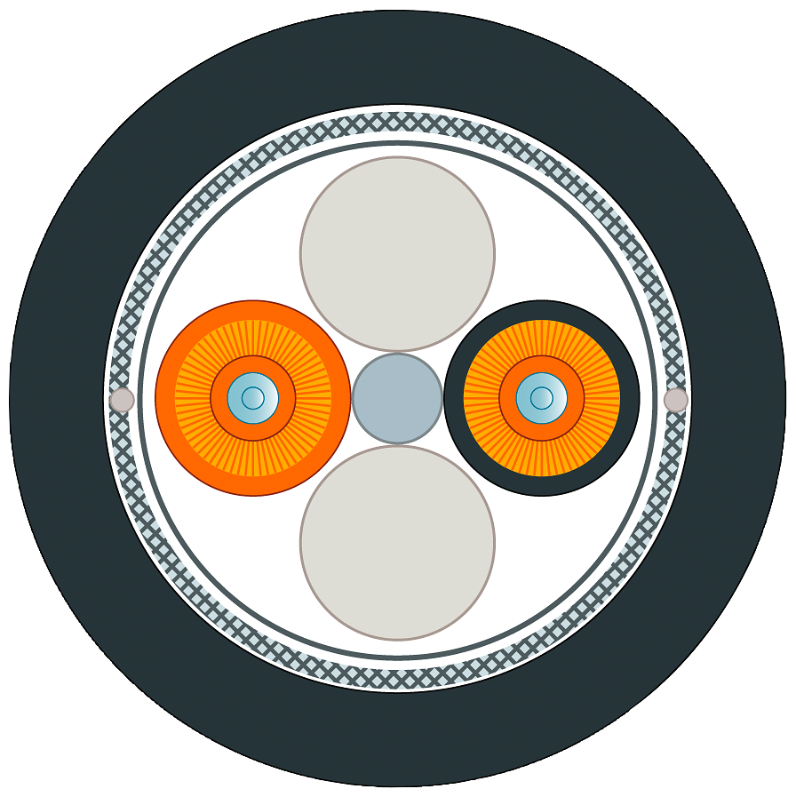 [Imagem CABO FO (USO SUBTERRÂNEO) PRÉ-MONTADO 20 6XV18733GT20 SIEMENS]