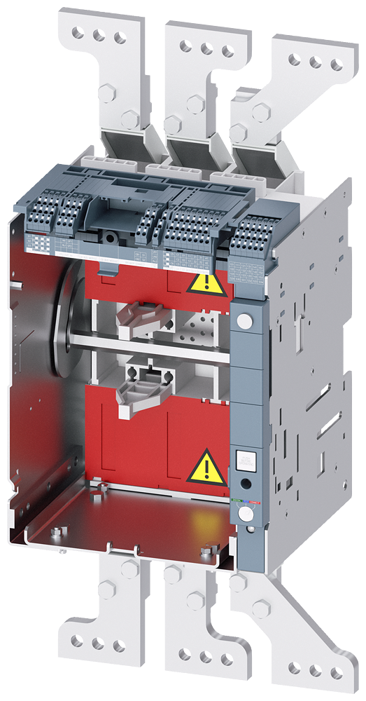 QUADRO-GUIA PARA 3VA273P CONEXÃO PRINCIPAL EXPANDIDA DO LADO FRONTAL ACESS 3VW81167AF01 SIEMENS