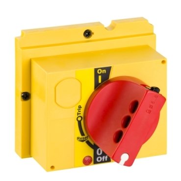 [Imagem do produto MANOPLA DIRETA VERMELHA NSX250 SCHNEIDER]