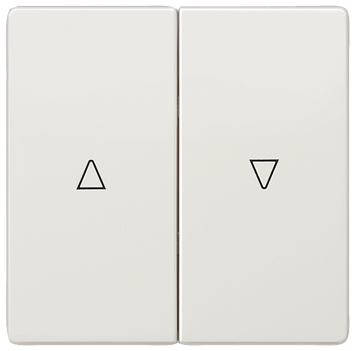 BÁSCULA 2X COM SÍMBOLOS DE PERSIANA PARA CIMA/PARA BAIXO BRANCO 5TG7143 SIEMENS