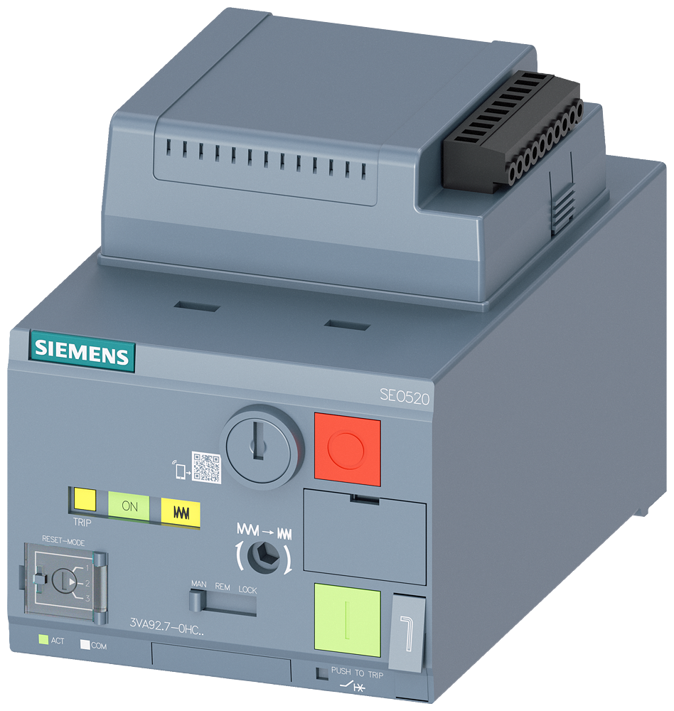[Imagem ACIONAMENTO DO MOTOR SINCRONIZÁVEL 24 V CC ACESSÓRIOS PARA: 3VA2 100/160/250 3VA92670HC10 SIEMENS]