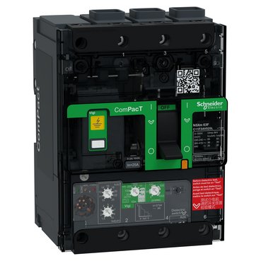 [Imagem do produto DISJUNTOR NSXM VIGI 36KA 25A 3P ELINK C11F34V025L SCHNEIDER]