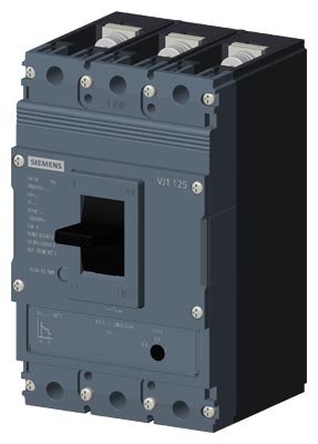 [Imagem DISJUNTOR TRIPOLAR 50,4-63A 36KA 380V AJ/FIX 3VJ11 3VJ11065DB320AA0 SIEMENS]