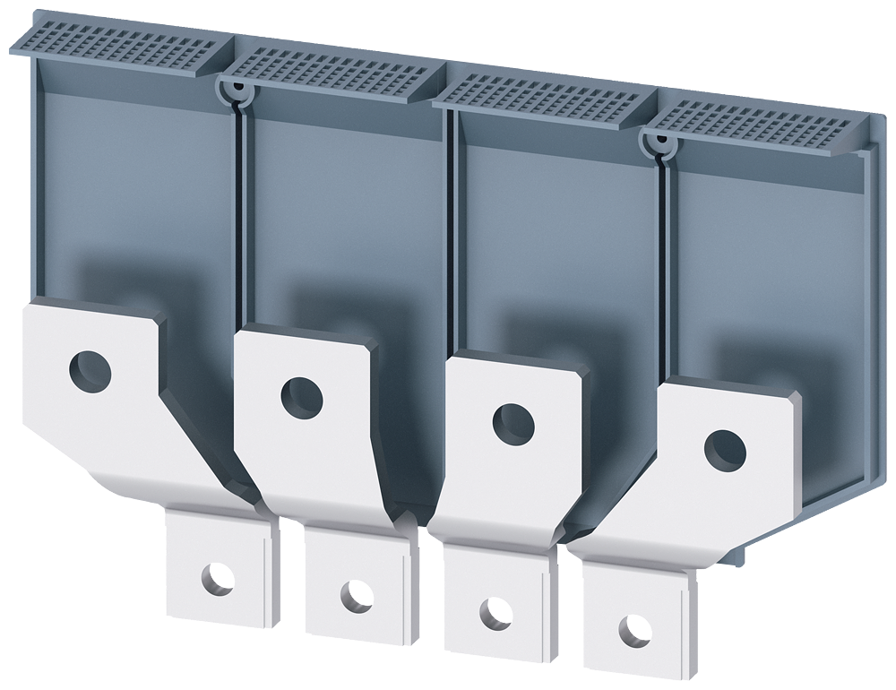 ALARGAMENTO DE CONEXÃO LADO FRONTAL 4 PÇS. PARA 3VA5/6 400/600 3VA94740QC00 SIEMENS