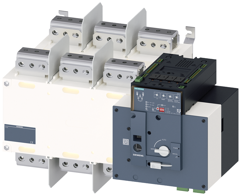 EQUIPAMENTO DE COMUTAÇÃO DE COMUTAÇÃO DE TRANSFERÊNCIA AUTOMÁTICA 3KC AUTOM 3KC83600JA220GA3 SIEMENS