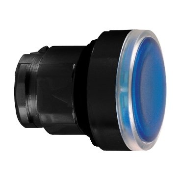 [Imagem CABEÇOTE PARA BOTÃO LUMINOSO 22MM METALICO FACEADO ZB4BA687 SCHNEIDER]