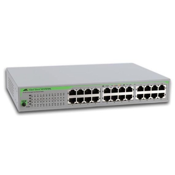 [Imagem do produto UNMANAGED FAST ETHERNET SWITCH ATFS724L ALLIED TELESSIS]