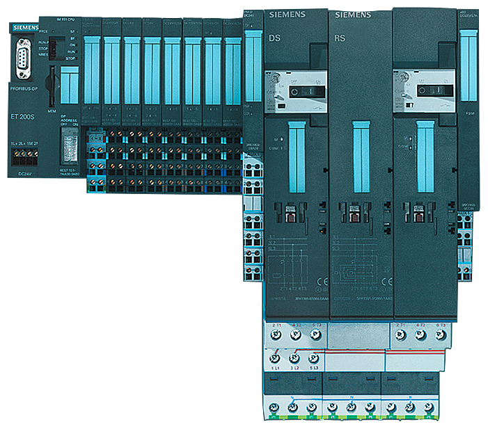 [Imagem do produto ET 200S: EM 2 DI 120V AC, 5 PÇS 6ES71314EB000AB0 SIEMENS]