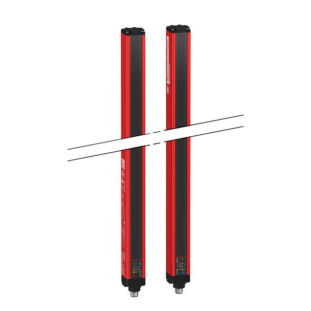 [Imagem CORTINA LUZ BASICA 1360MM TIPO 4  XUSL4E30H136L TELEMECANIQUE]