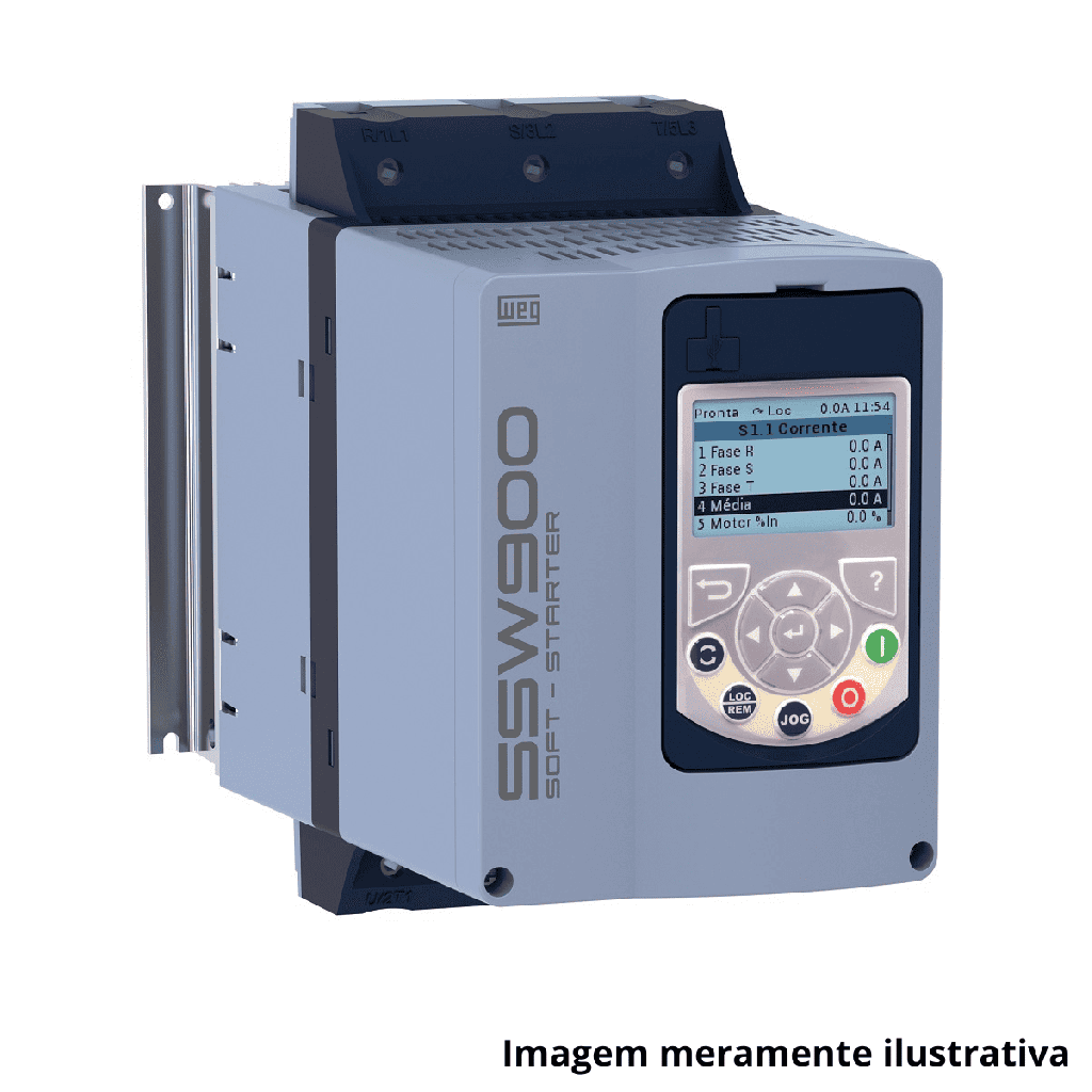 [Imagem do produto CHAVE DE PARTIDA SSW900B0045T5E2 12956526 WEG]