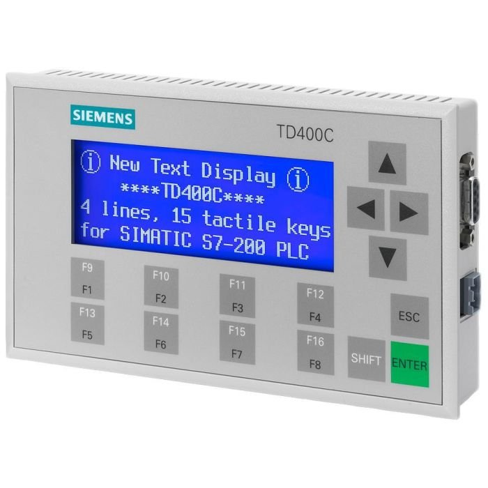 [Imagem do produto SIMATIC PANEL TD 400C P/ S7-200 6AV66400AA000AX1 SIEMENS]
