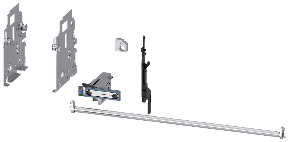 JOGO DE CONVERSÃO PARA DISJUNTOR DE TÉCNICA DE MONTAGEM FIXA PARA TÉCNICA DE 3WA91110BC16 SIEMENS