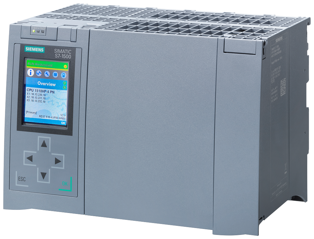 [Imagem do produto CLP 1518HF - 4 PN 9MB PROGRAM/60MB DATA 6ES75184JP000AB0 SIEMENS]