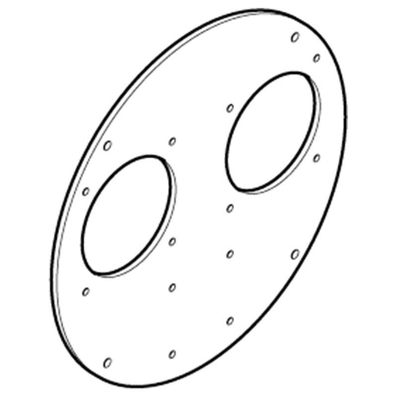 [Imagem do produto SUPORTE PARA DUAS TOMADAS (75X75)16/32A 330 SC92074 SCAME]