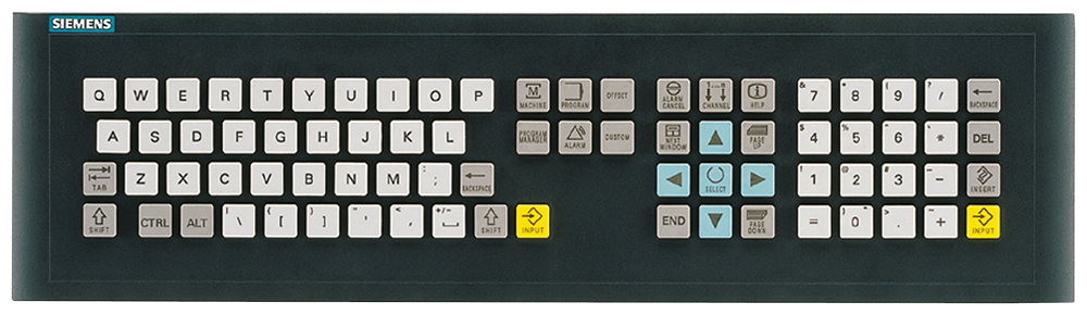 [Imagem SINUMERIK TECLADO KB 483C COM TECLAS MEC 6FC52030AF200AA1 SIEMENS]