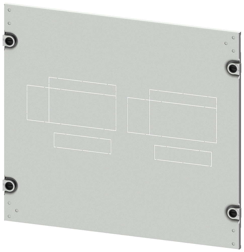 COBERTURA 3VA23 (400A) 3VA24 (630A) DE 4 POLOS MONTAGEM FIXA BASE PLUG-IN 8PQ20456BA14 SIEMENS