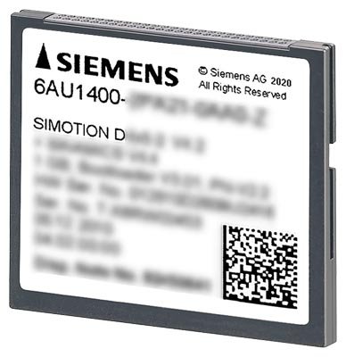 [Imagem CARTÃO COMPACTFLASH SIMOTION D4XX 1GB SW 6AU14002PA020AA0 SIEMENS]