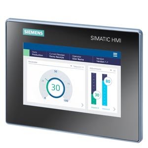 [Imagem IHM TFT TOUCH 7POL PROFINET SIMATIC HMI MTP700 6AV21233GB320AW0 SIEMENS]