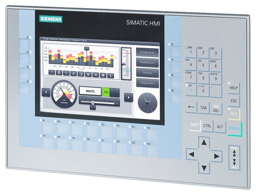 [Imagem PAINEL COMFORT KP700 OPERAÇÃO TECLAS DISPLAY TFT WIDESCREEN 7" PROFINET/MPI/PROFIBUS DP SIMATIC 6AV21241GC010AX0 SIEMENS]