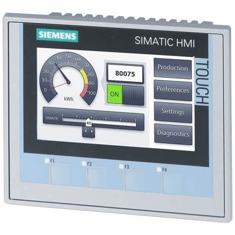 [Imagem PAINEL COMFORT OPERAÇÃO POR TOUCH TFT DISPLAY 9" TP900 PROFINET DP SIMATIC 6AV21240JC010AX0 SIEMENS]