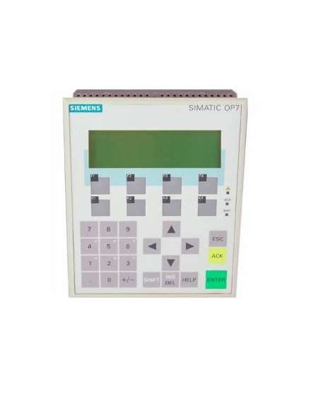 [Imagem HMI OP7/DP DISPLAY LC RETROILUMINADO LED 6AV3 SIEMENS]