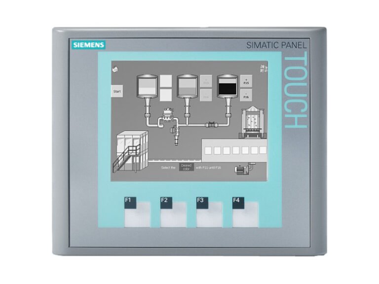 [Imagem PAINEL OPERAÇÃO TOUCH STN 6POL PN DP RS485 RS422 USB MPI PROFIBUS DP SIMATIC TP177BC 6AV66420BA011AX1 SIEMENS]