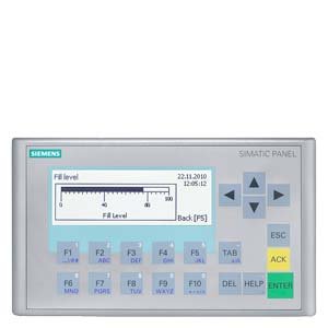 [Imagem IHM CHAVE/TOUCH FSTN LCD 3POL 24VCC KP300 BASIC MONO PN 6AV66470AH113AX1 SIEMENS]