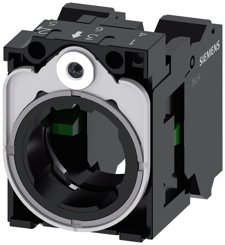 SUPORTE PARA 3 MÓDULOS PLÁSTICO/METAL 1NA 1NA 3SU15501AA103NA0 SIEMENS